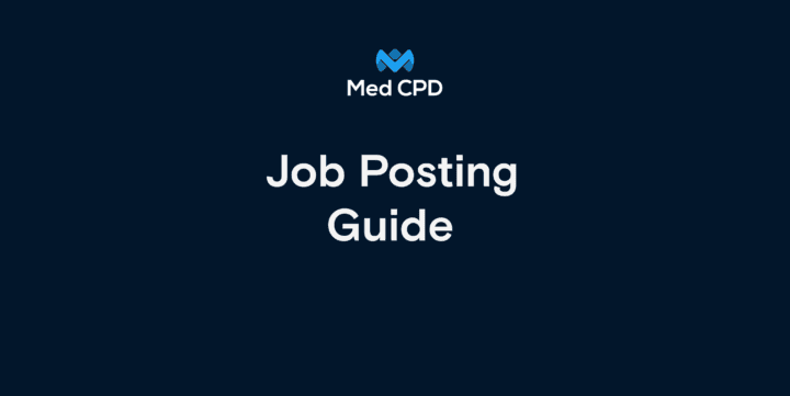 Med CPD – Job Posting Guide image