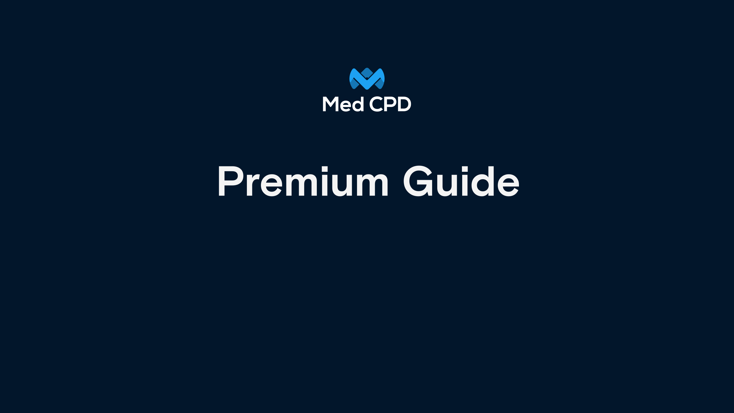 Med CPD – Premium image
