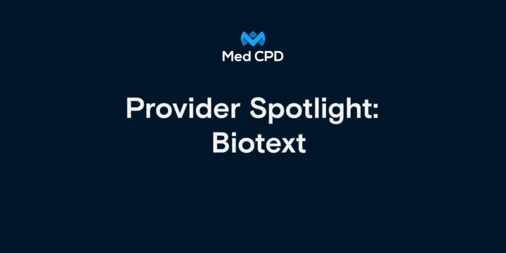 Med CPD Provider Spotlight – Biotext image